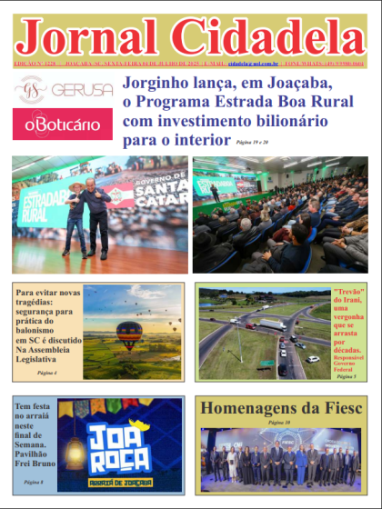 Jorginho lança, em Joaçaba, o Programa Estrada Boa Rural