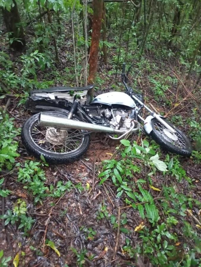 Polícia Militar recupera motocicleta furtada em Joaçaba