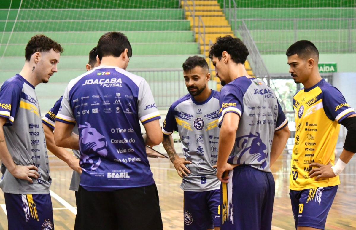 Joaçaba Futsal estreia neste sábado contra a Pinhalense, em Joaçaba