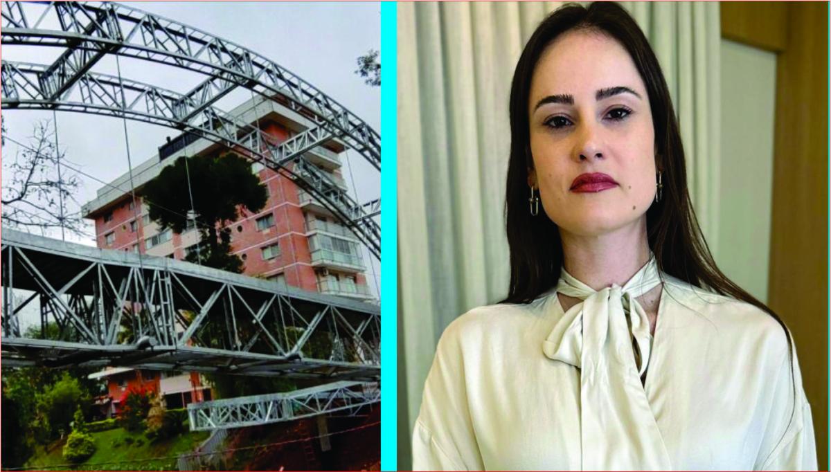 Passarela da XV/RT. Alguém deve explicação a população ou virou casa da “mãe joana”