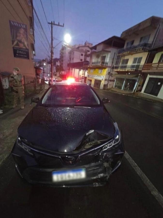 Preso após acidente, embriaguez, resistência e ameaças em Joaçaba
