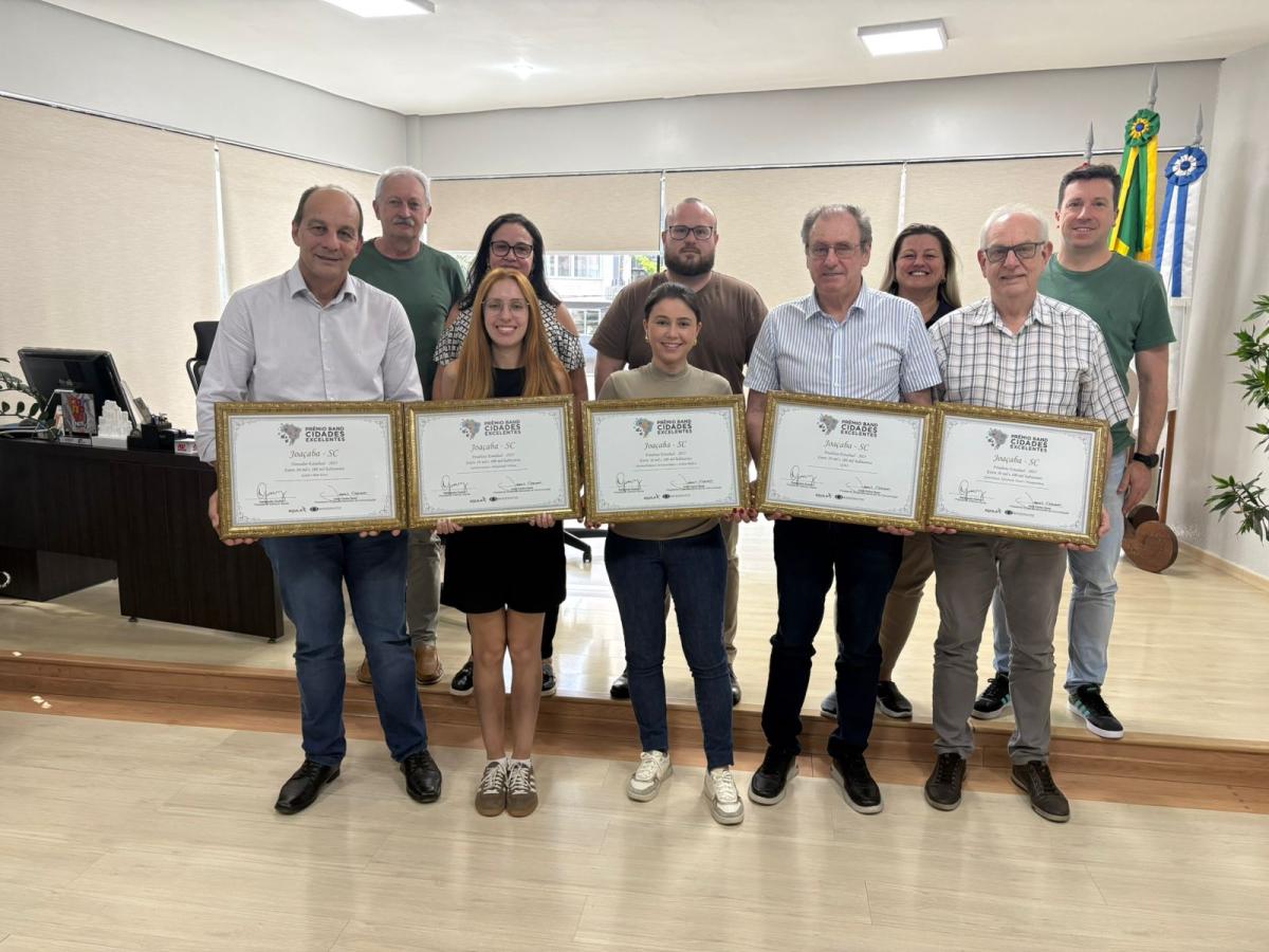 Joaçaba vence o pilar Saúde e Bem-Estar e é finalista em outras quatro categorias no Prêmio Band Cidades Excelentes