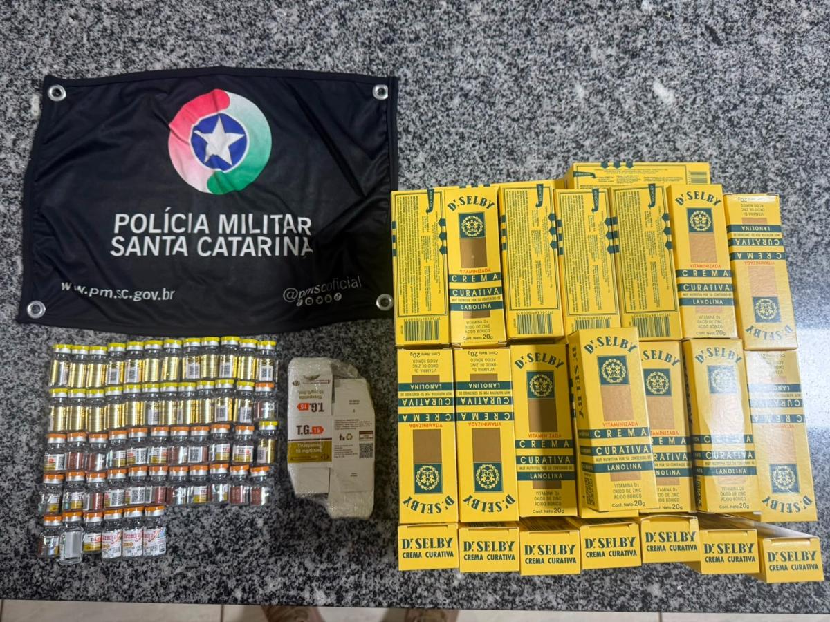 Mulher é flagrada com ampolas de Mounjaro do Paraguai em ônibus