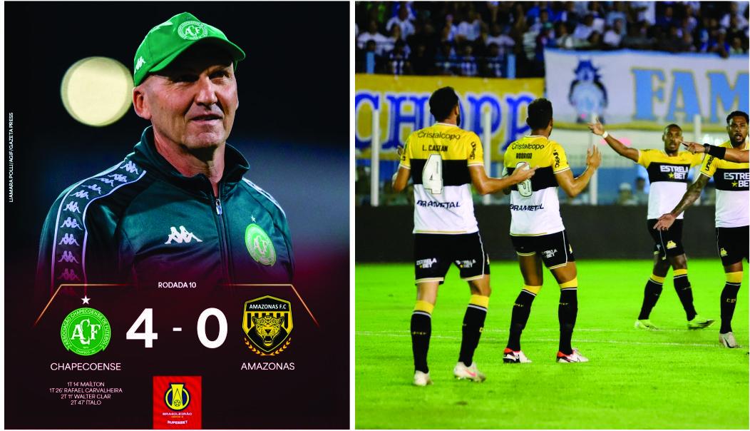 Chape goleia e Criciúma vence e fecham a rodada