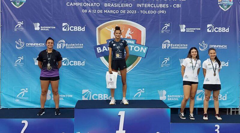 Letícia Andres nas seleções brasileiras Adulta e Junior