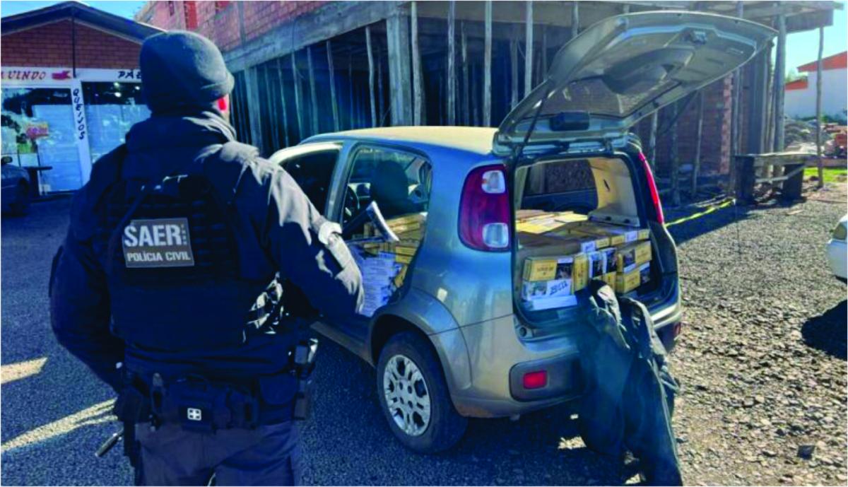 Duas mulheres são presas por contrabando na BR-282