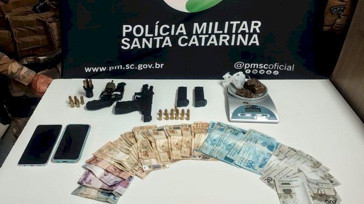 Ponto de drogas é desarticulado em Xanxerê