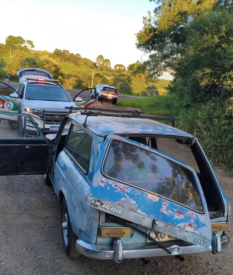 Homem é preso por receptação de carro “lata velha”.