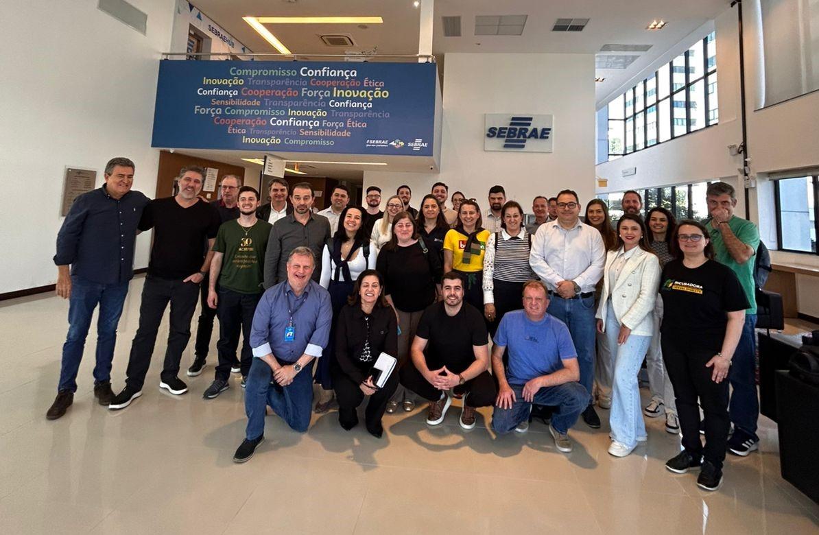 Acioc em missão técnica aos ecossistemas de inovação em Florianópolis e Joinville