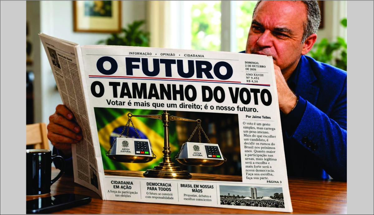 O TAMANHO DO VOTO, por Jaime Telles