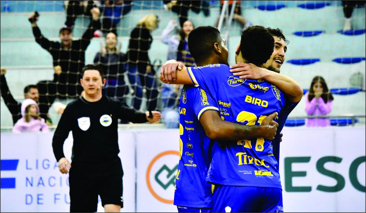 Joaçaba Futsal vence o Blumenau pela LNF Silver