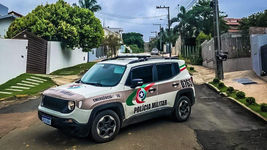PM prende homem por violência doméstica em Herval d'Oeste