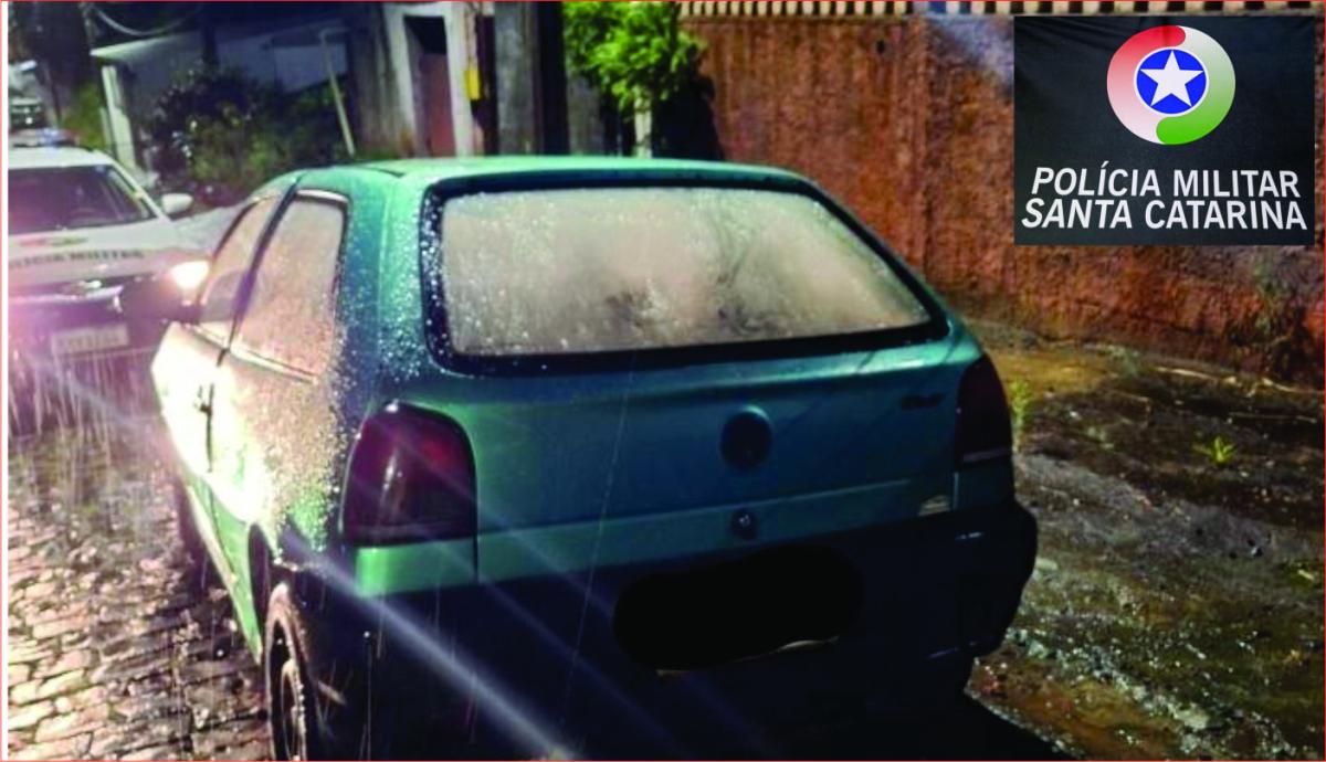 Polícia Militar prende autor de furto e recupera veículo em Joaçaba