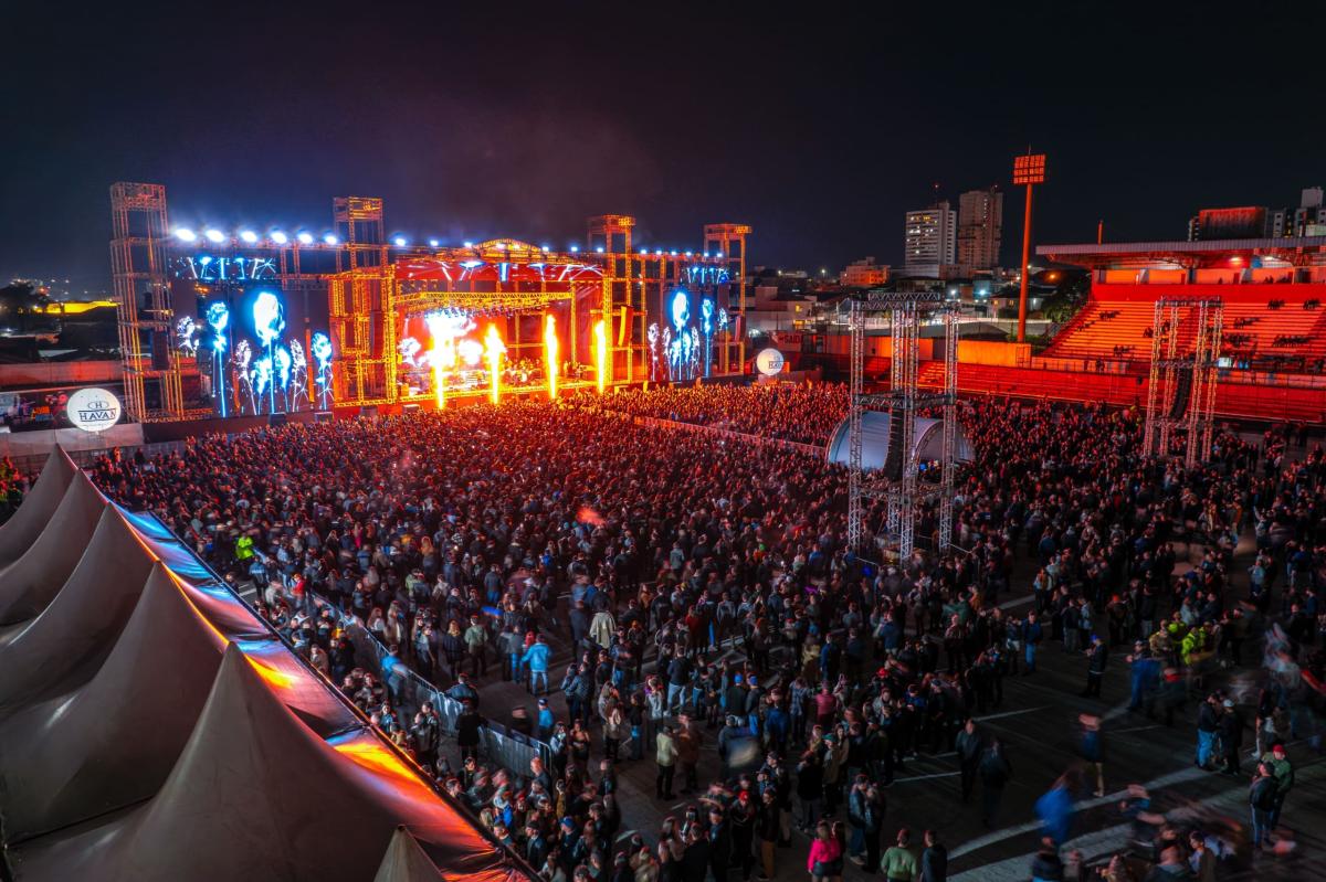 35ª Festa Nacional do Pinhão, em Lages. 16 mil pessoas