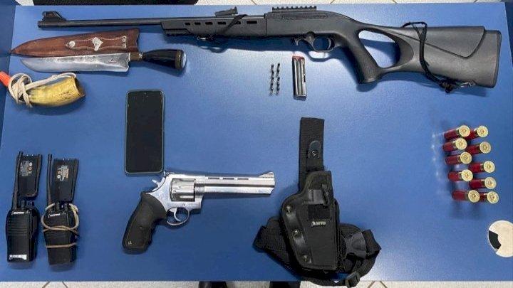 Homem é preso durante caça ilegal em Lebon Régis