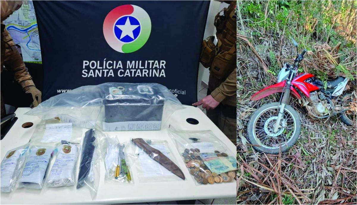 Polícia Militar apreende menores suspeitos de furto em Água Doce