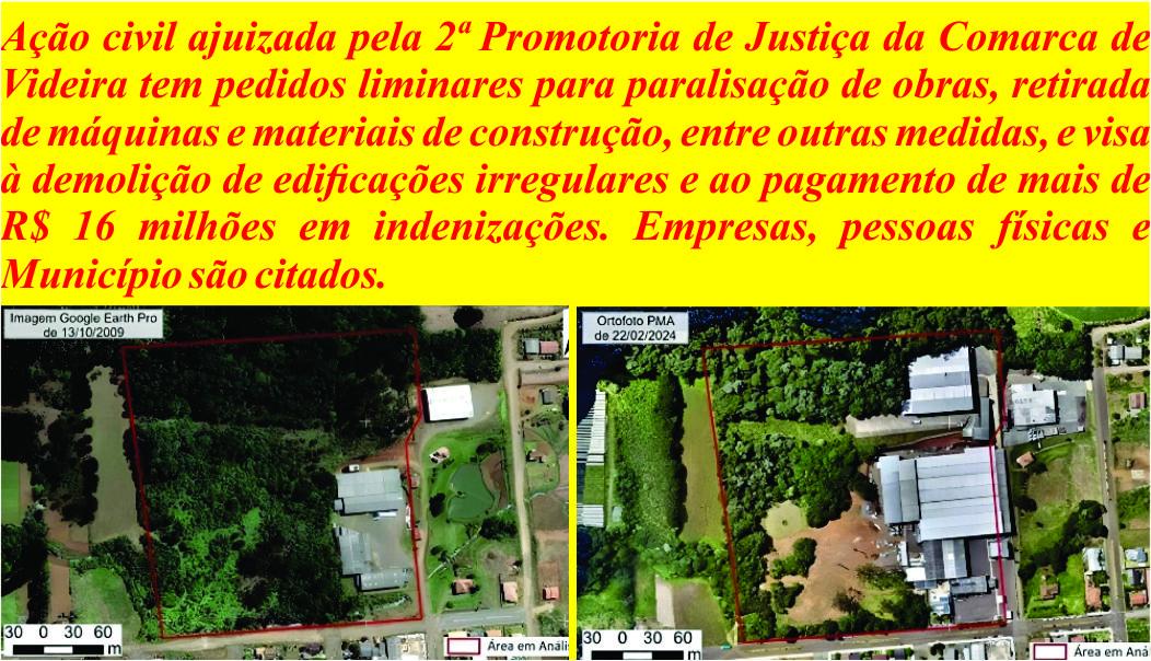 MPSC busca responsabilização por degradação de área de preservação permanente em Iomerê, no Meio-Oeste