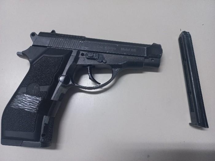 Polícia Militar: ameaça com uso de simulacro e arma branca em Joaçaba