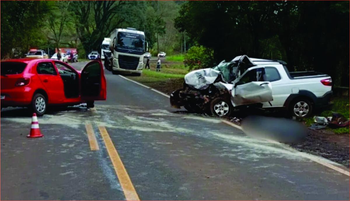 Duas pessoas mortas em acidente fatal na SC-160, em Saudades