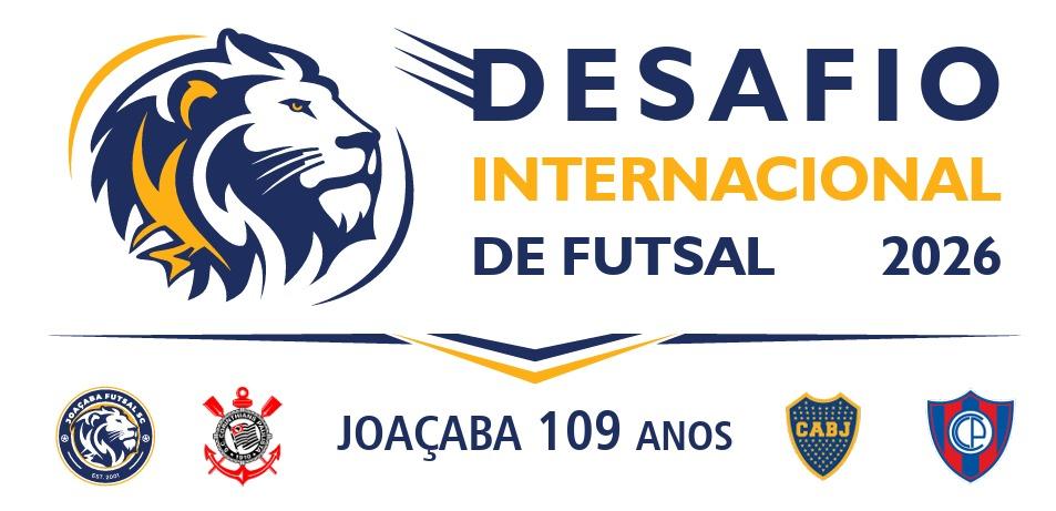 Futsal: Joaçaba, Corinthians, Boca Juniors e Cerro Porteño em Joaçaba
