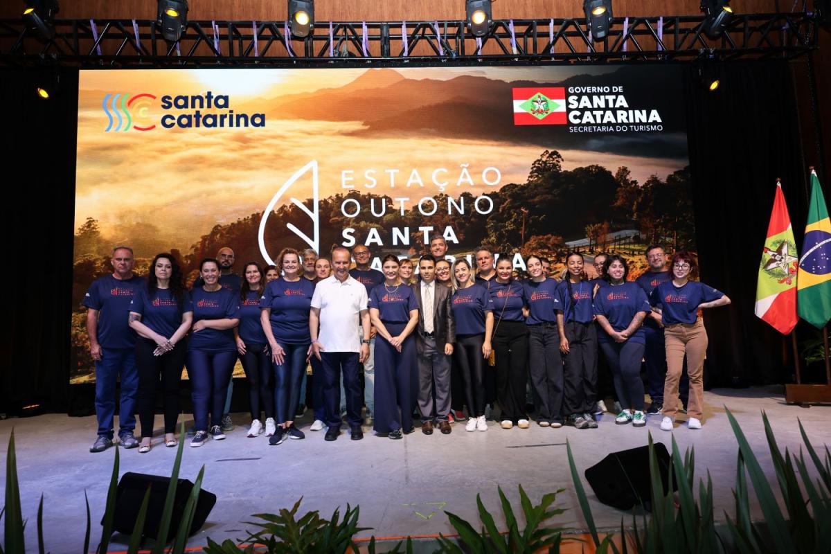 Governador Jorginho Mello lança primeira edição da Estação Outono