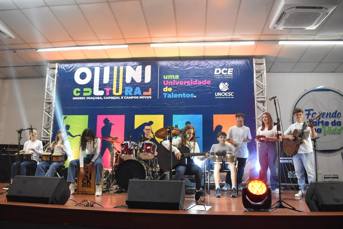 Oliuni Cultural é realizada com sucesso na Unoesc