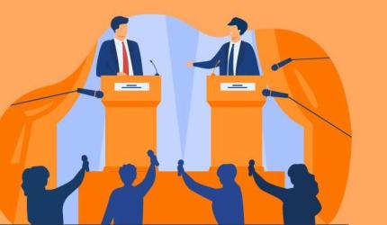 Debate dos candidatos a governo de SC, hoje