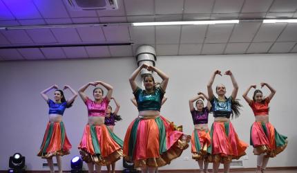 Show de Natal realizado pelo Colégio Unoesc Joaçaba