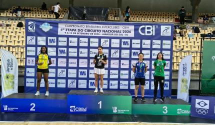 AMOB conquista 10 medalhas na IV Etapa do Circuito Nacional de Badminton