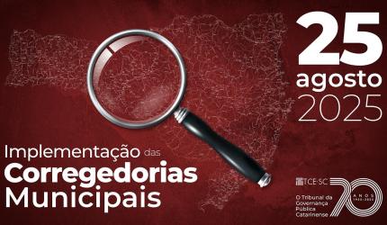 TCE/SC promove palestra sobre implementação de corregedorias municipais