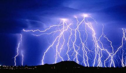 Previsão desta terça-feira diz que há riscos de tempestades intensas