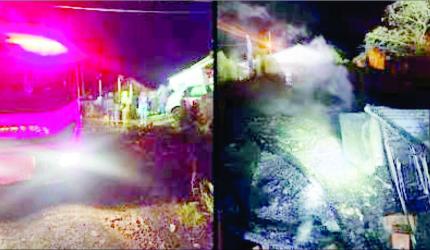 Mulher grávida de 20 anos e idoso morrem queimado em incêndio em Monte Carlo