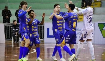 Joaçaba Futsal recebe o líder São Caetano nesta quarta-feira pela LNF Silver