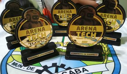 Joaçaba conquista 4 troféus em torneio de robótica SESI Arena Tech