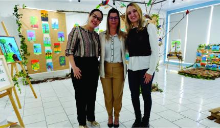 Alunos do Nuperajo transformam resíduos em arte e celebram a biodiversidade