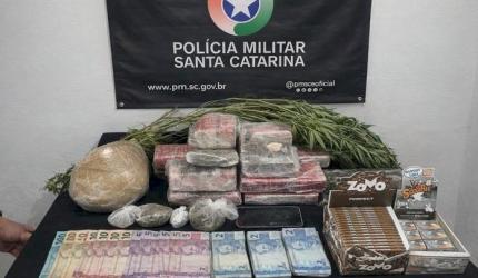 Prisão de três pessoas por tráfico em São Miguel do Oeste