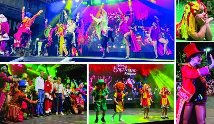 O Grande Shopping a Céu Aberto abre o Natal Encantado 2025, em Joaçaba