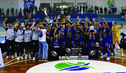 Joaçaba Futsal conquista título inédito do Desafio Internacional de Futsal