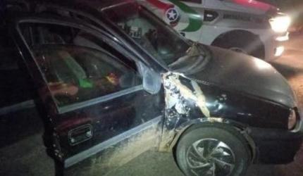 PM recupera veículo furtado e apreende drogas em Catanduvas