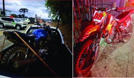 Jovem é preso por adulteração de motocicleta