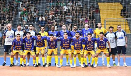 Joaçaba Futsal recebe o Concórdia nesta quarta no Centro de Eventos da Unoesc