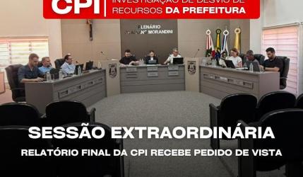 Pedido de Vista barra votação da CPI da Prefeitura de Joaçaba