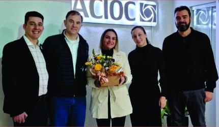 Troca de consultor regional, na Acioc de Joaçaba