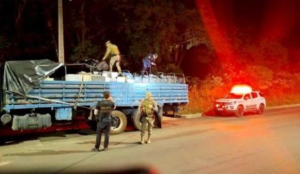 Carga clandestina é interceptada por forças de segurança em Dionísio Cerqueira