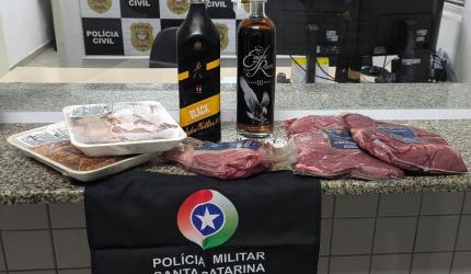 PM apreende menor por furto no trabalho em Herval d’Oeste