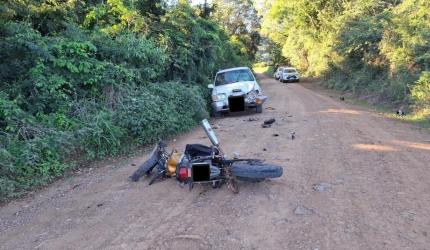 Motociclista morre em acidente no interior de Erval Velho