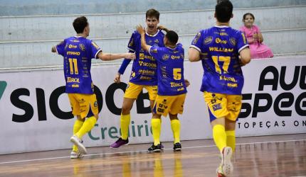 Joaçaba Futsal vence o Concórdia em amistoso de apresentação à torcida