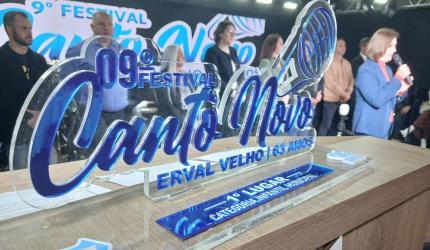 9º Festival Canto Novo de Erval Velho superou expectativas