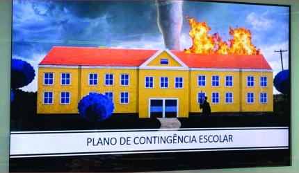 Joaçaba fortalece ações de segurança escolar com revisão dos Planos de Emergência e Crise