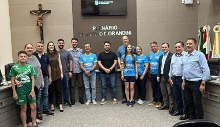 Câmara de Joaçaba aprova projeto em benefício da associação de atletismo